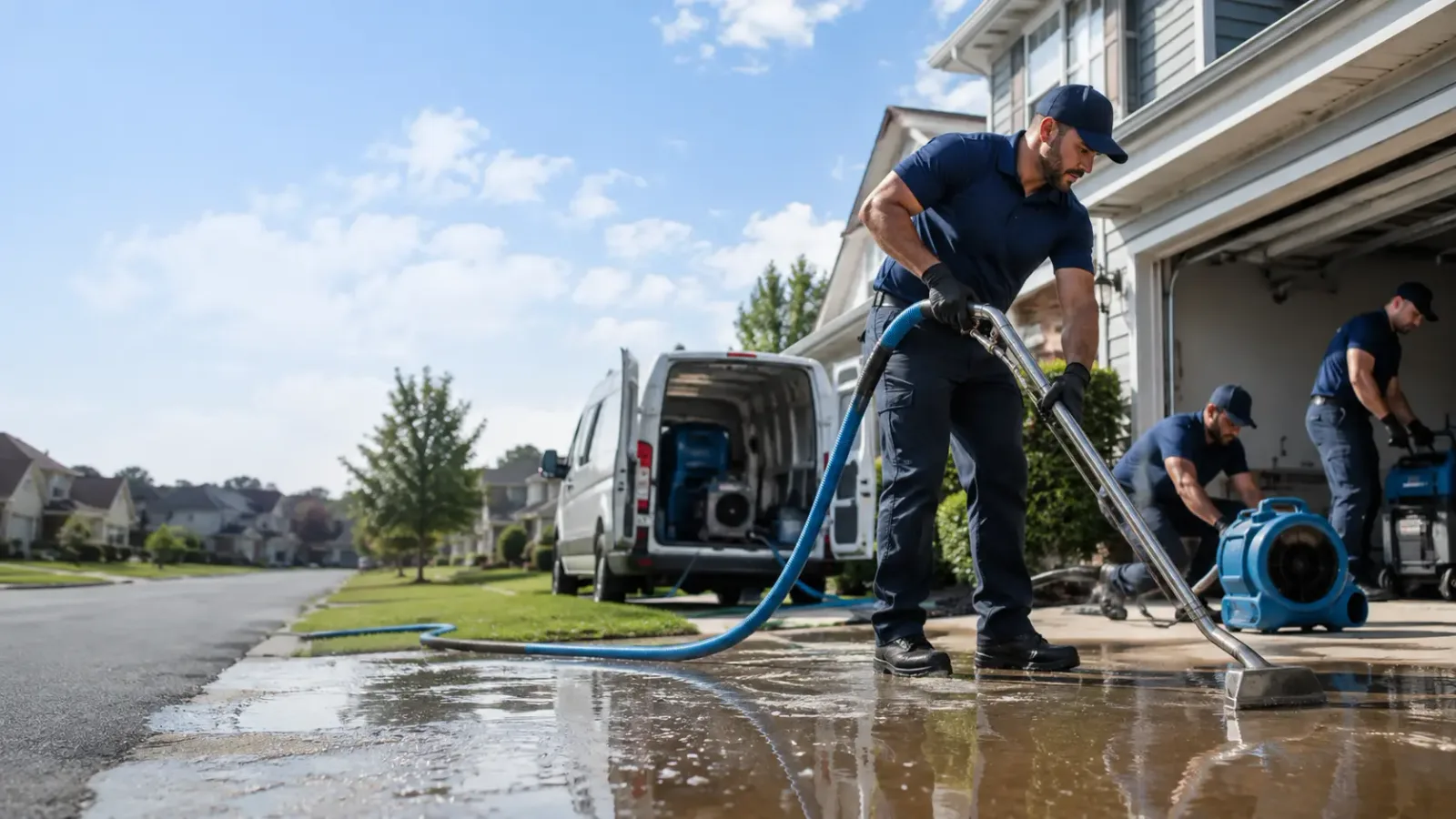 Flood Damage Restoration in Bellflower, IL